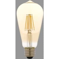 アイリスオーヤマ IRIS 567915 LEDフィラメント電球 レトロ球 E26 60形相当 ST形