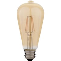 アイリスオーヤマ IRIS 567914 LEDフィラメント電球 レトロ球 E26 40形相当 ST形 LDF4CGFK 1個