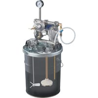 アネスト岩田 アネスト岩田 エアレス塗装機 中形ダイヤフラムペイントポンプ 20Lペール缶用タンクマウント式 DPS902E 1台