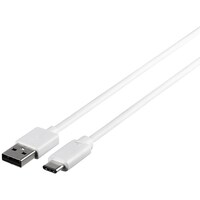バッファロー BUFFALO USB2.0ケーブル(A to C) 1.0m ホワイト BSUAC210WH 1個