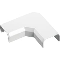 バッファロー BUFFALO 壁用フラットモール 曲がり 幅22mm用 ホワイト
