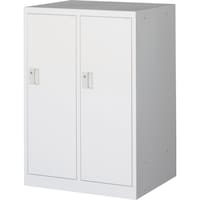 トラスコ中山 TRUSCO ミニロッカー 2連用 ホワイト MLK2W 1台