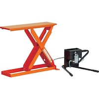 トラスコ中山 TRUSCO スリムリフト150kg 足踏式 900X250 HLHS152509 1台