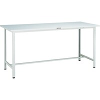 トラスコ中山 TRUSCO 軽荷重立作業台(300kg)HAE型 1500X750XH900 基本タイプ ホワイト色 HSAE1500W 1台