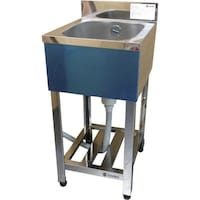 東製作所 アズマ 一槽シンク(ホース付) 400×450×800 KP1400 1台