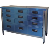 東製作所 アズマ 縦型引出し付作業台 1200×450×800 KTVO1200 1台