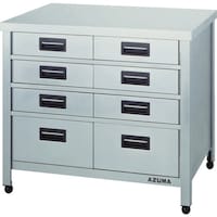 東製作所 アズマ 縦型引出し付作業台 500×450×800 KTVO500 1台