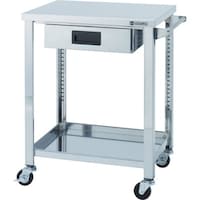 東製作所 アズマ ステンレスワゴンWGシリーズ 750×450×800 2段 引出し付 WGO2750K 1台