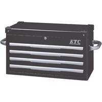 京都機械工具 KTC トップチェスト(4段4引出し)ブラック EKR1004BK 1個