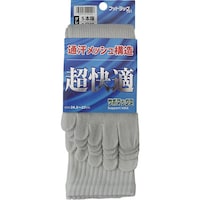 富士グローブ 富士グローブ S246 サポマックス5本指 グレー (2足入) 1094 1Pk(2足)