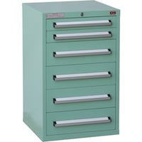 大阪製罐 OS ミゼットキャビネット 間口418×奥行407×高さ663mm(若草色)最大積載量160kg M101 1台