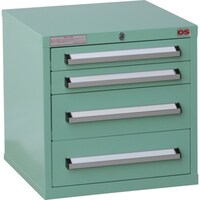 大阪製罐 OS ミゼットキャビネット 間口418×奥行407×高さ423mm(若草色)最大積載量100kg M61 1台