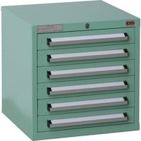 大阪製罐 OS ミゼットキャビネット 間口418×奥行407×高さ423mm(若草色)最大積載量100kg M62 1台