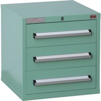 大阪製罐 OS ミゼットキャビネット 間口418×奥行407×高さ423mm(若草色)最大積載量100kg M63 1台