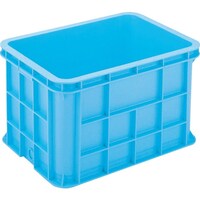 岐阜プラスチック工業 RISU 大型樹脂ボックス 100050 スーパーBOX200L 青 200L 1個