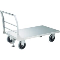 トラスコ中山 TRUSCO オールステンレス台車800X450 ストッパー付 ASUD3S 1台