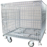 サンキン サンキン メッシュパレット 150mmキャスター付 1050×1050×1100 SCS5S 1台