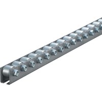 トラスコ中山 TRUSCO ホイールコンベヤ プレス製Φ20X15 P25XL1000 V2015P251000 1台