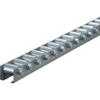 トラスコ中山 TRUSCO ホイールコンベヤ プレス製Φ20X25 P30XL1000 V2025P301000 1台