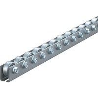 トラスコ中山 TRUSCO ホイールコンベヤ プレス製Φ25.4X9 P35XL1500 V2509P351500 1台