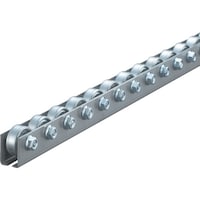 トラスコ中山 TRUSCO ホイールコンベヤ プレス製Φ25.4X9 P35XL2000 V2509P352000 1台