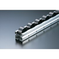 トラスコ中山 TRUSCO 流動棚用ホイールコンベヤ 導電性Φ36 P50XL2000 V3620UD502000 1台