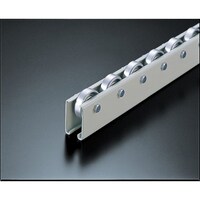 トラスコ中山 TRUSCO ホイールコンベヤ アルミ製Φ38X12 P50XL1800 V38AL501800 1台