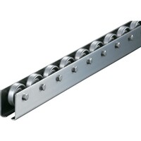 トラスコ中山 TRUSCO ホイールコンベヤ SUS製Φ38X12 P50XL1800 V38SUS501800 1台