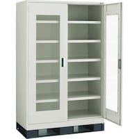 トラスコ中山 TRUSCO スーパーヘビーキャビネット 1200X650 窓・ベース付 SHC605LBA 1台