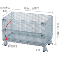 テイモー テイモー ボックスパレット準標準型 500×800×530 500kg 508S 1台