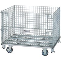 トラスコ中山 TRUSCO ネットパレットキャスター付 1000X1200X995 700kg T1012AGNS 1台