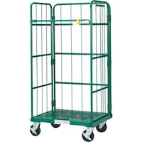 トラスコ中山 TRUSCO ハイテナー省音型 1100X800X1450 旋回仕様 樹脂底板 THTXJ13C 1台