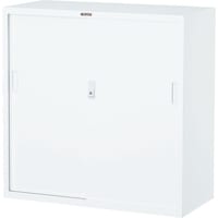 トラスコ中山 TRUSCO スタンダード書庫(D400) スチール引違 880XH880 W色 W303D 1台