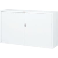 トラスコ中山 TRUSCO スタンダード書庫(D400) スチール引違 1500XH880 W W305D 1台