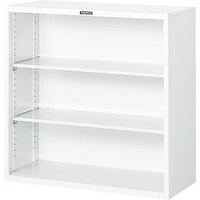 トラスコ中山 TRUSCO スタンダード書庫(D400) オープン 880XH880 W色 WP303 1台