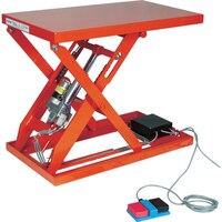 トラスコ中山 TRUSCO テーブルリフト500kg(電動Bねじ200V)650×1200mm HDLL50612V22 1台