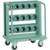 トラスコ中山 TRUSCO ツーリングワゴン BT・NT40兼用 21個収納 ロック付 ホワイト色 VTLW37AW 1台