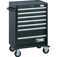 TONE TONE ローラーキャビネット ブラック WS207B 1台