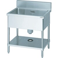 マルゼン Maruzen 一槽シンク600×600×800(ホース付) BS1066 1台