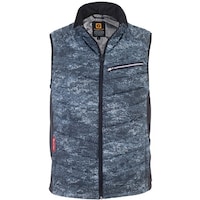 岡潮 岡潮 電熱ベスト+モバイルバッテリー10,000mAhセット G8089 ドットブルーカモ 3L G8089DOTCAMO3L614800 1個(1式)