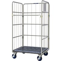 ワコーパレット ワコーパレット 床板プラスチック製カゴ車 950x800x1700 WKP9580 1台