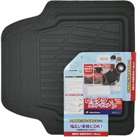 ボンフォーム BonForm カーマット カットシェイプフロントSSリヤ兼用1 BK