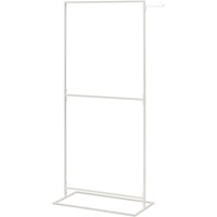 アイリスオーヤマ IRIS 296087 スタイル物干し 角型ハイタイプ ホワイト STMS800HHW 1台