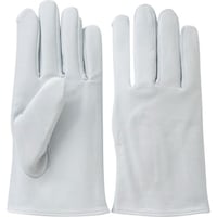 柏田製作所 柏田 牛革クレスト手袋 丸指型(国産ナメシ革使用) 3L