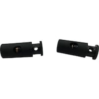 ユタカメイク ユタカメイク 紐金具 コードロック(筒型) Φ3ー5mm用(2個入り)