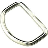 ユタカメイク ユタカメイク 平ベルト金具 月カン 25mm幅用 (4個入り)