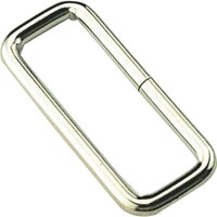 ユタカメイク ユタカメイク 平ベルト金具 角カン 20mm幅用 (4個入り) JL120 1袋(4個)