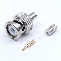 トーコネ TYC BNCコネクタストレートプラグ BP1.5WA 1個