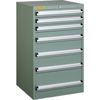 トラスコ中山 TRUSCO VE7S型中量キャビネット 700×550×H1000 引出7段 VE7S1002 1台