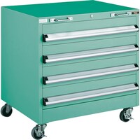 トラスコ中山 TRUSCO キャビネットワゴン 700X550XH700 VE7S601C 1台